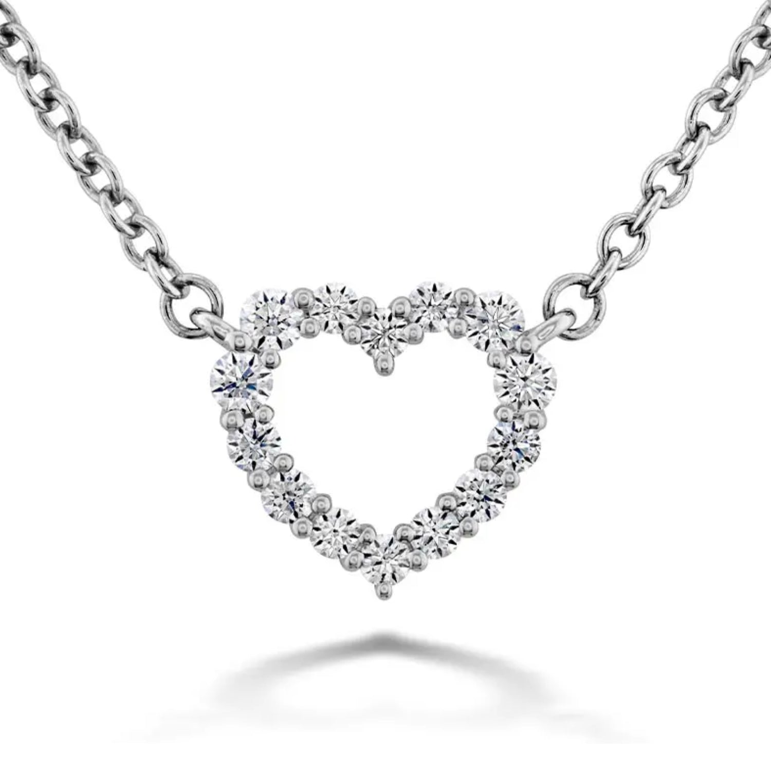 Hearts On Fire Signature Heart Diamond Necklace