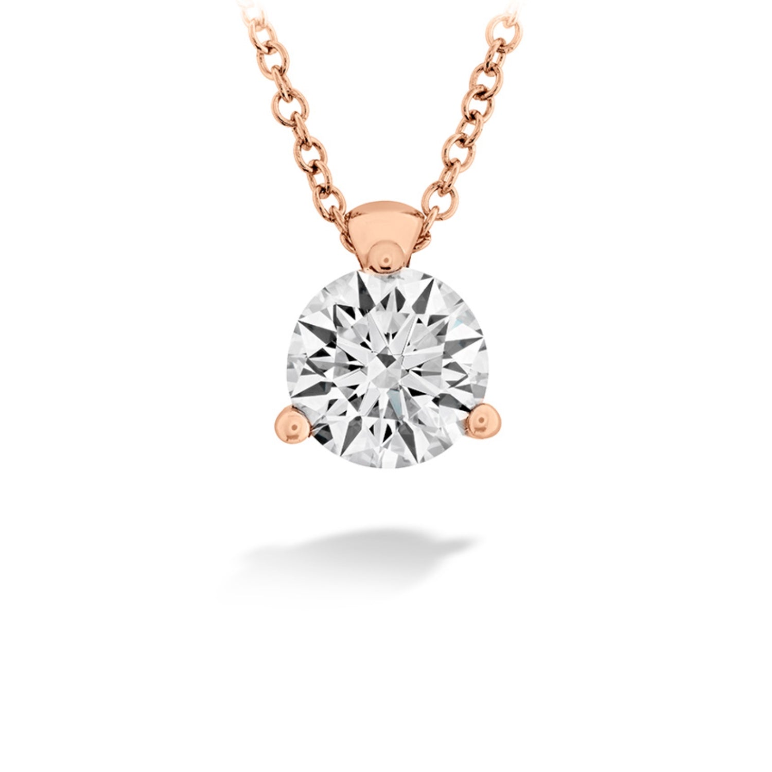 Hearts On Fire Solitaire Diamond Necklace