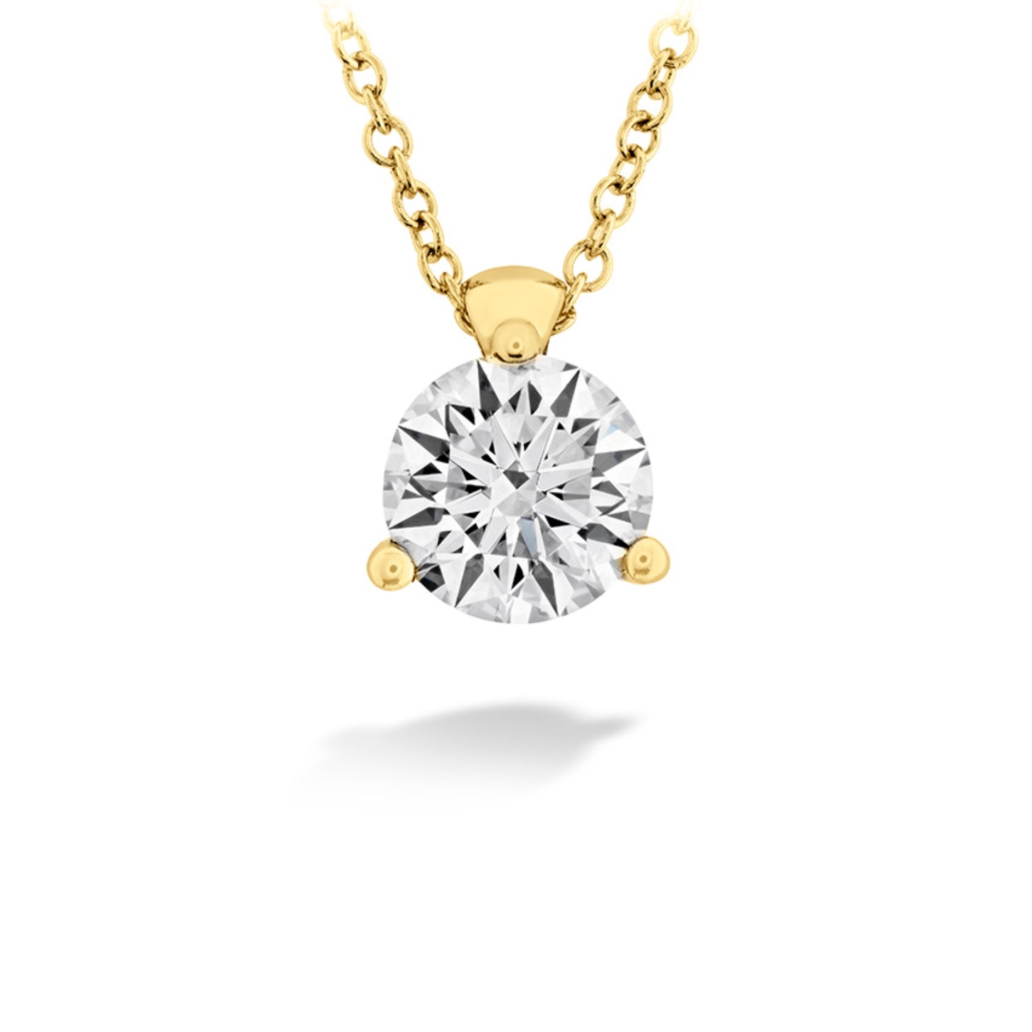 Hearts On Fire Solitaire Diamond Necklace