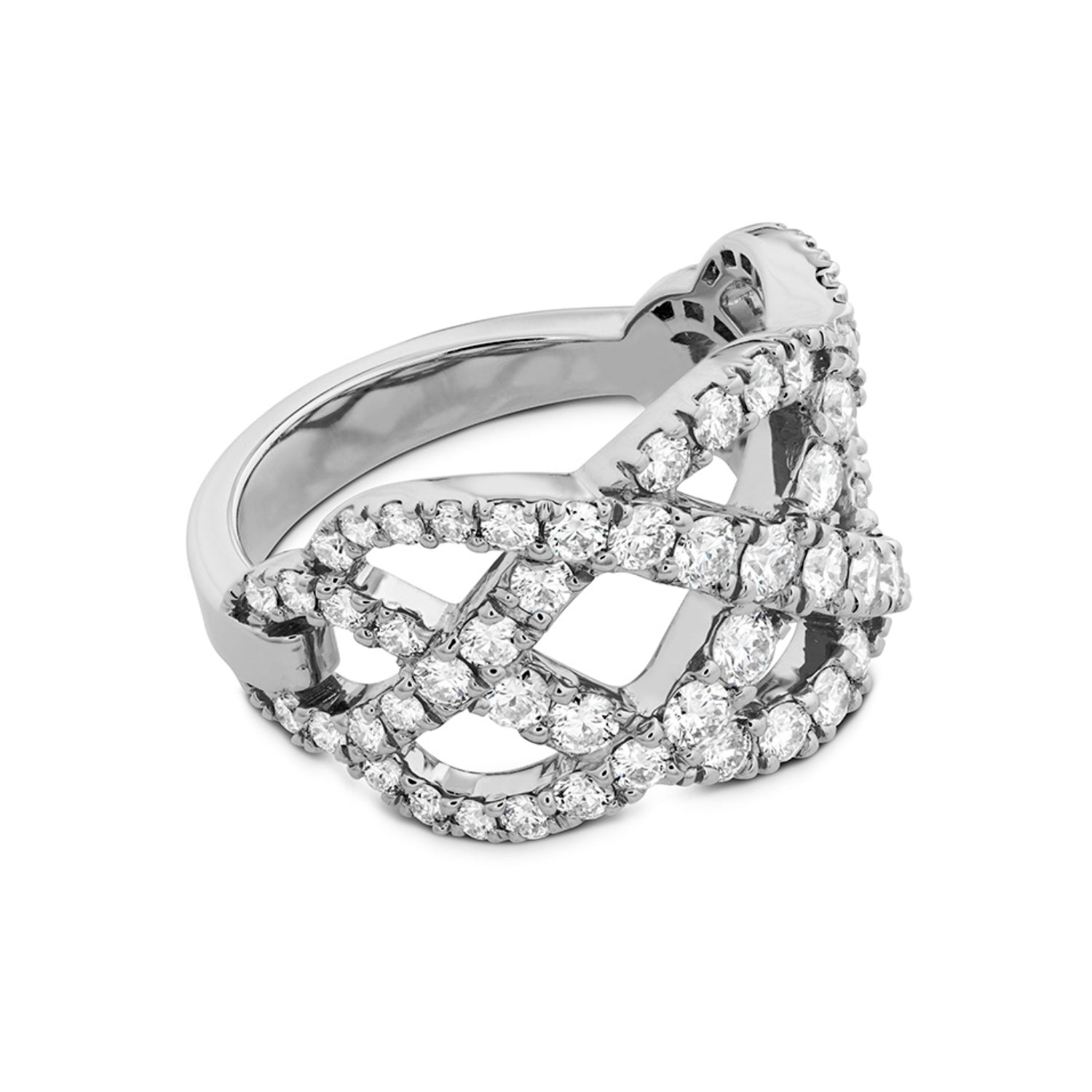 Hearts On Fire Intertwining Ring