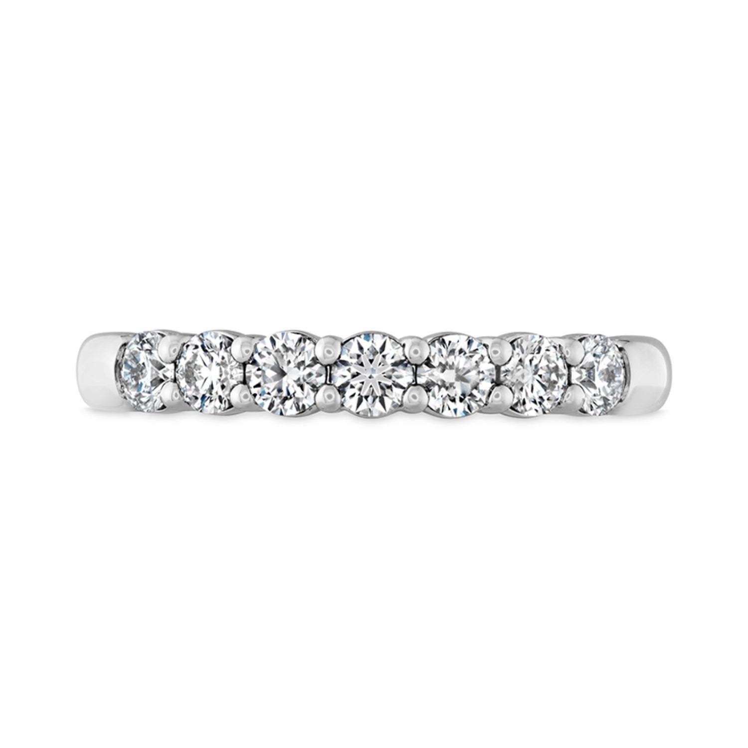 Hearts On Fire Seven Stone Diamond Wedding Band