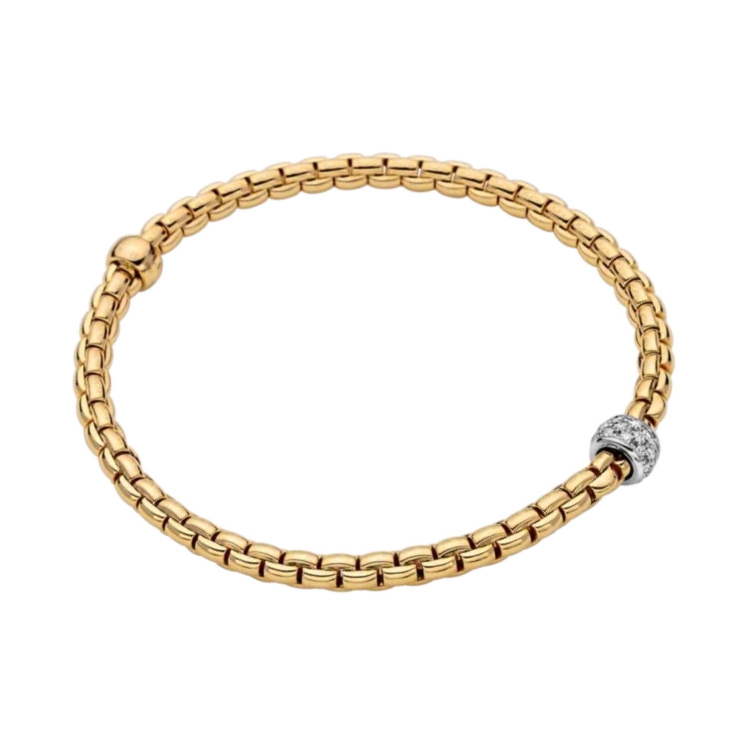 FOPE Eka Collection Diamond Rondel Bracelet