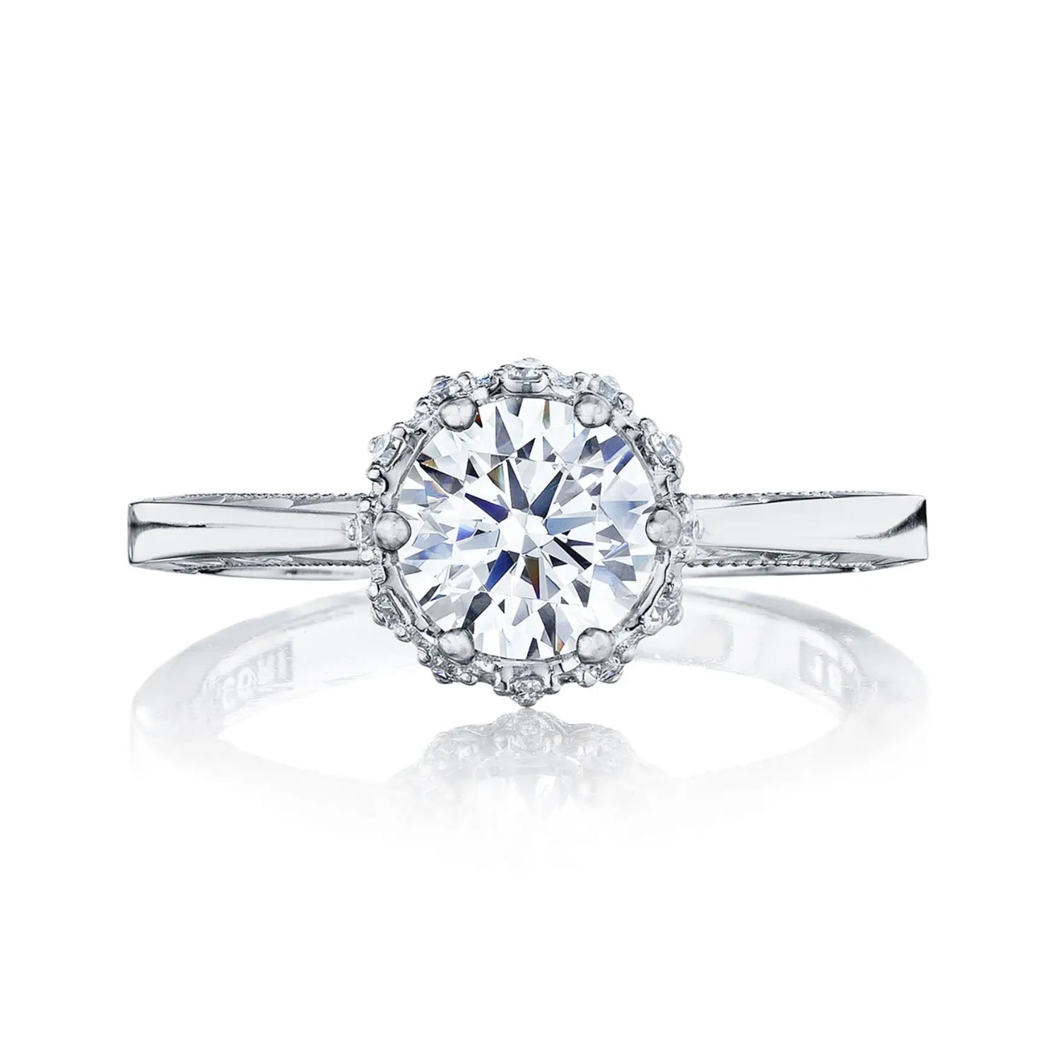 Tacori Round Bloom Engagement Ring