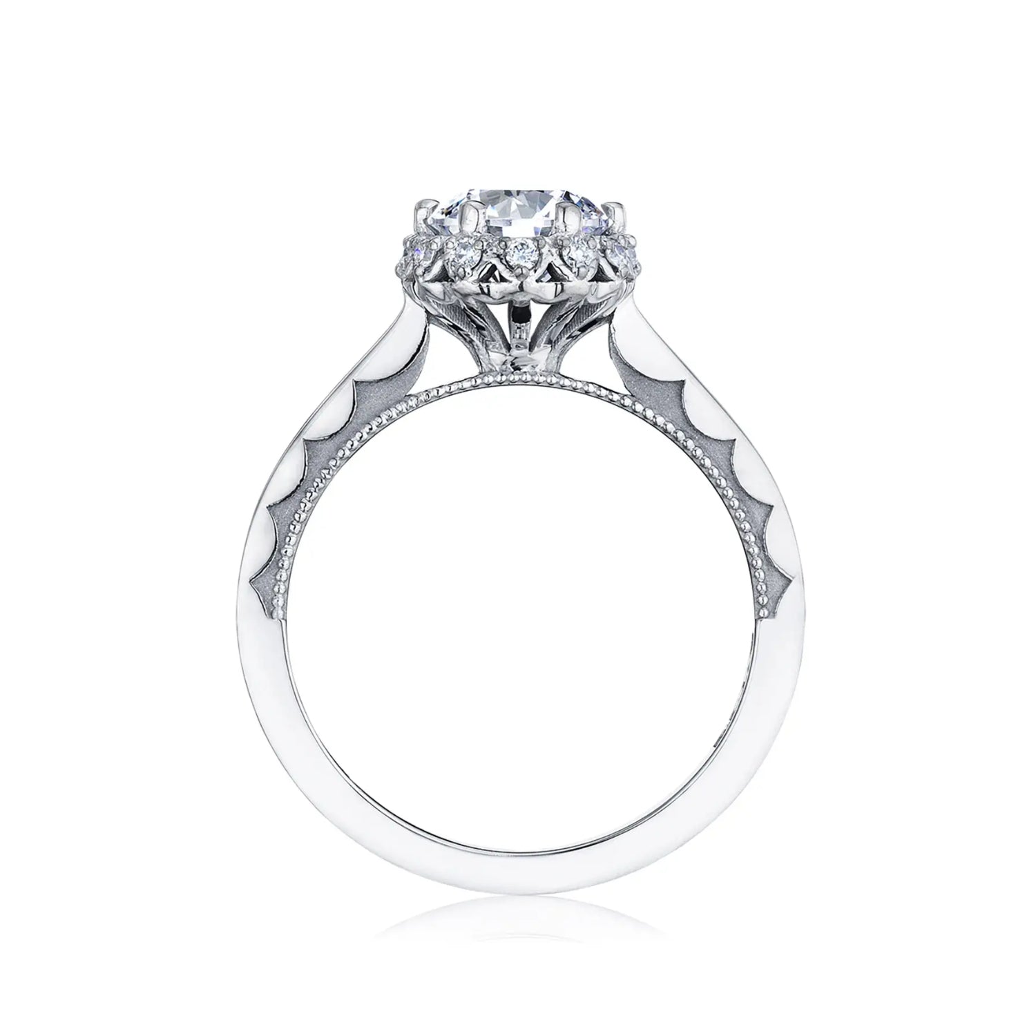 Tacori Round Bloom Engagement Ring