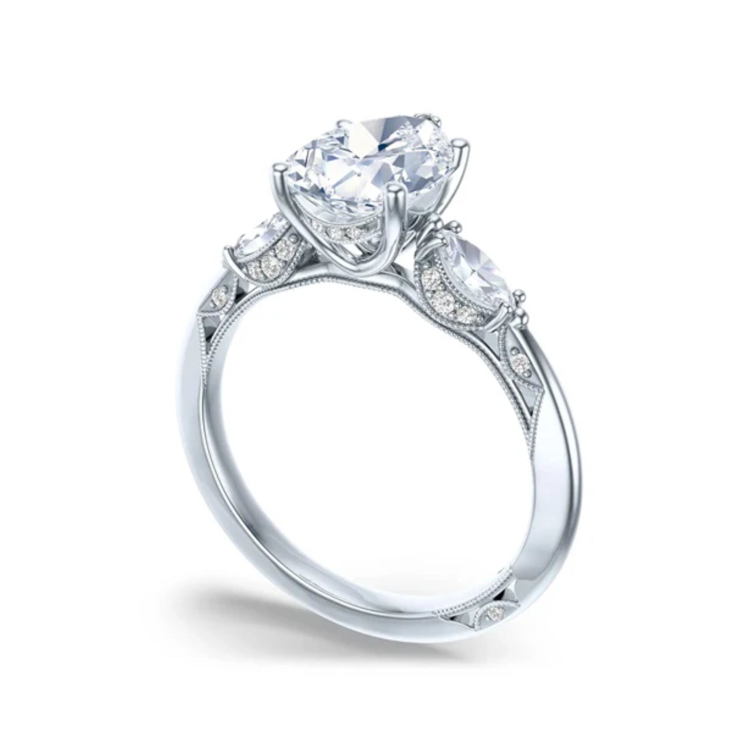 Tacori Marquise & Pear Engagement Ring