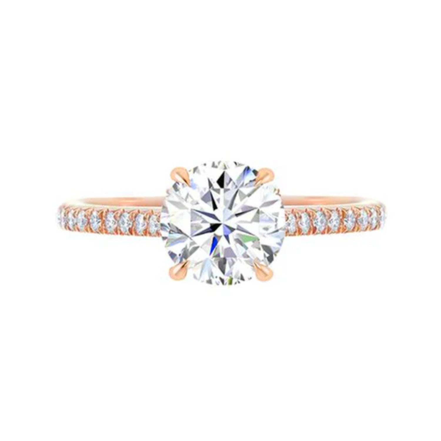 HOWARD Collection Blair Round Engagement Ring