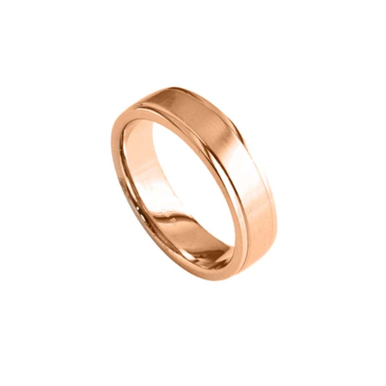 Furrer Jacot Men's Classic Sleek Wedding Band