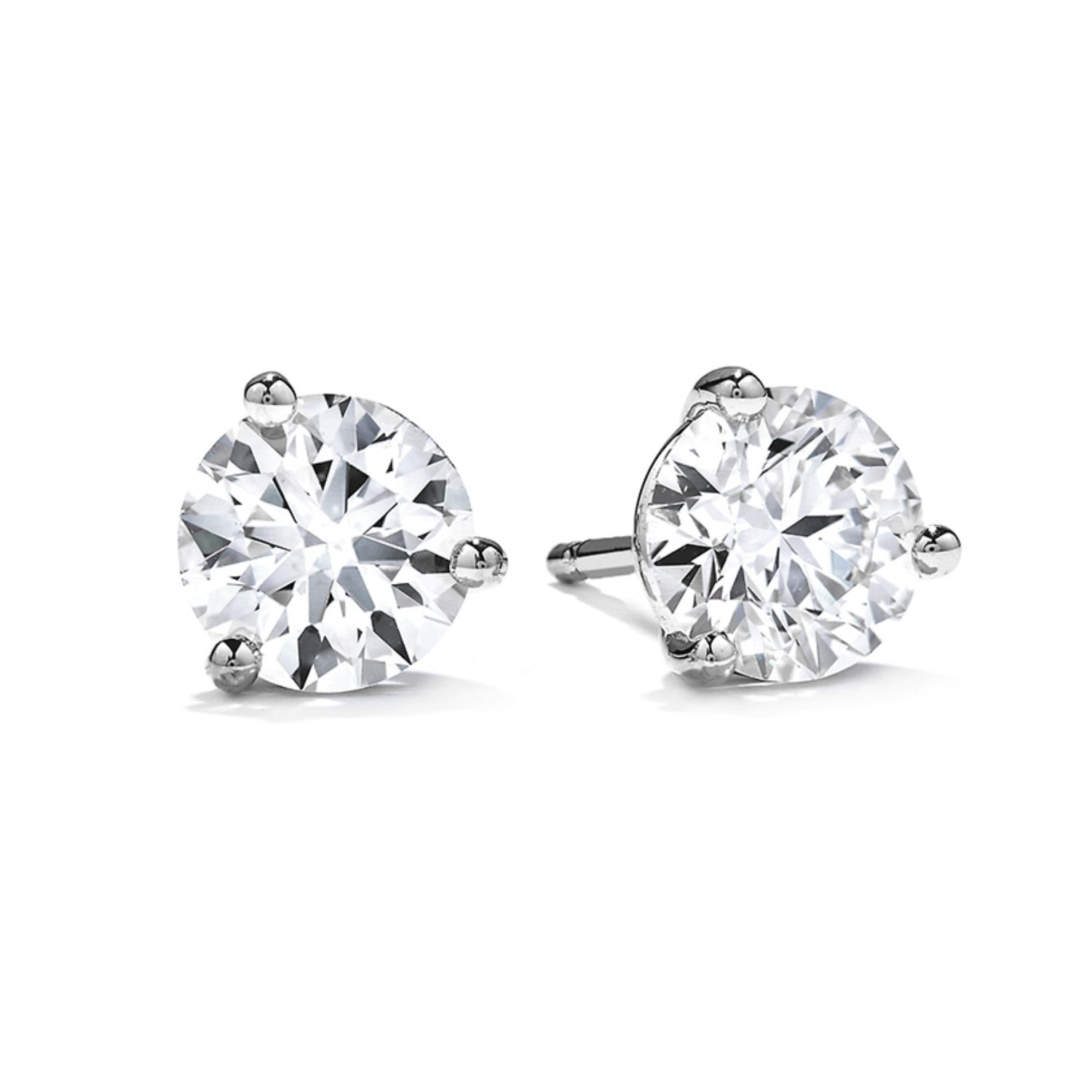 Hearts On Fire Diamond Stud Earrings 1.50CTW