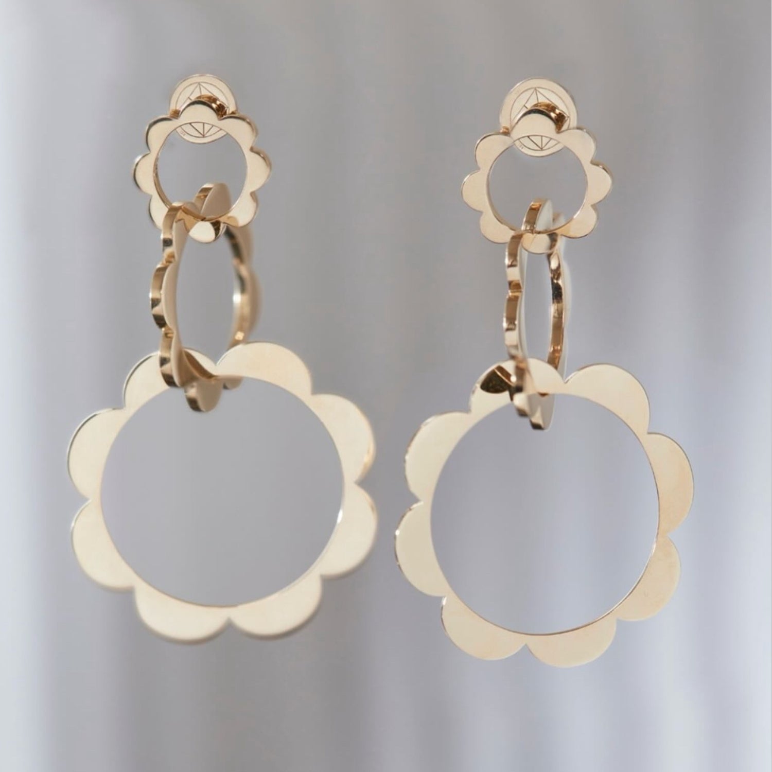 Cadar Design Trio Unity Drop Earrings