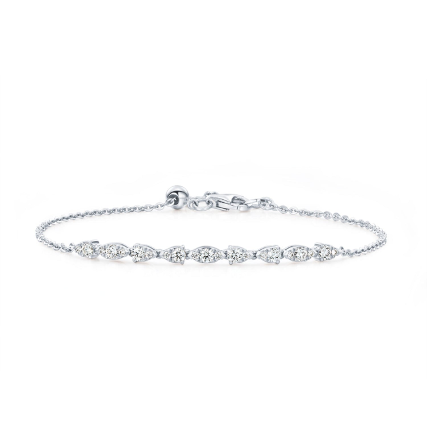 Hearts On Fire Aerial Dewdrop Diamond Bracelet