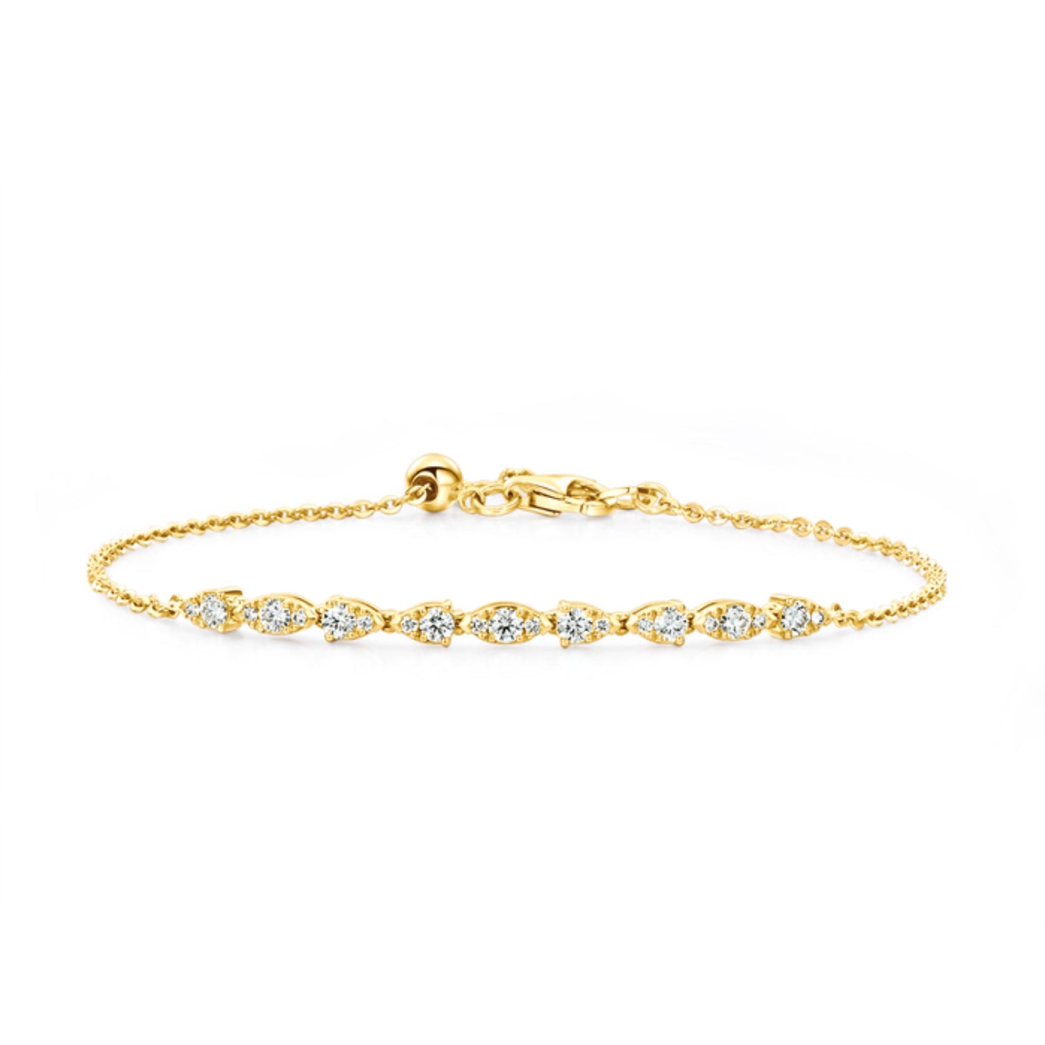 Hearts On Fire Aerial Dewdrop Diamond Bracelet