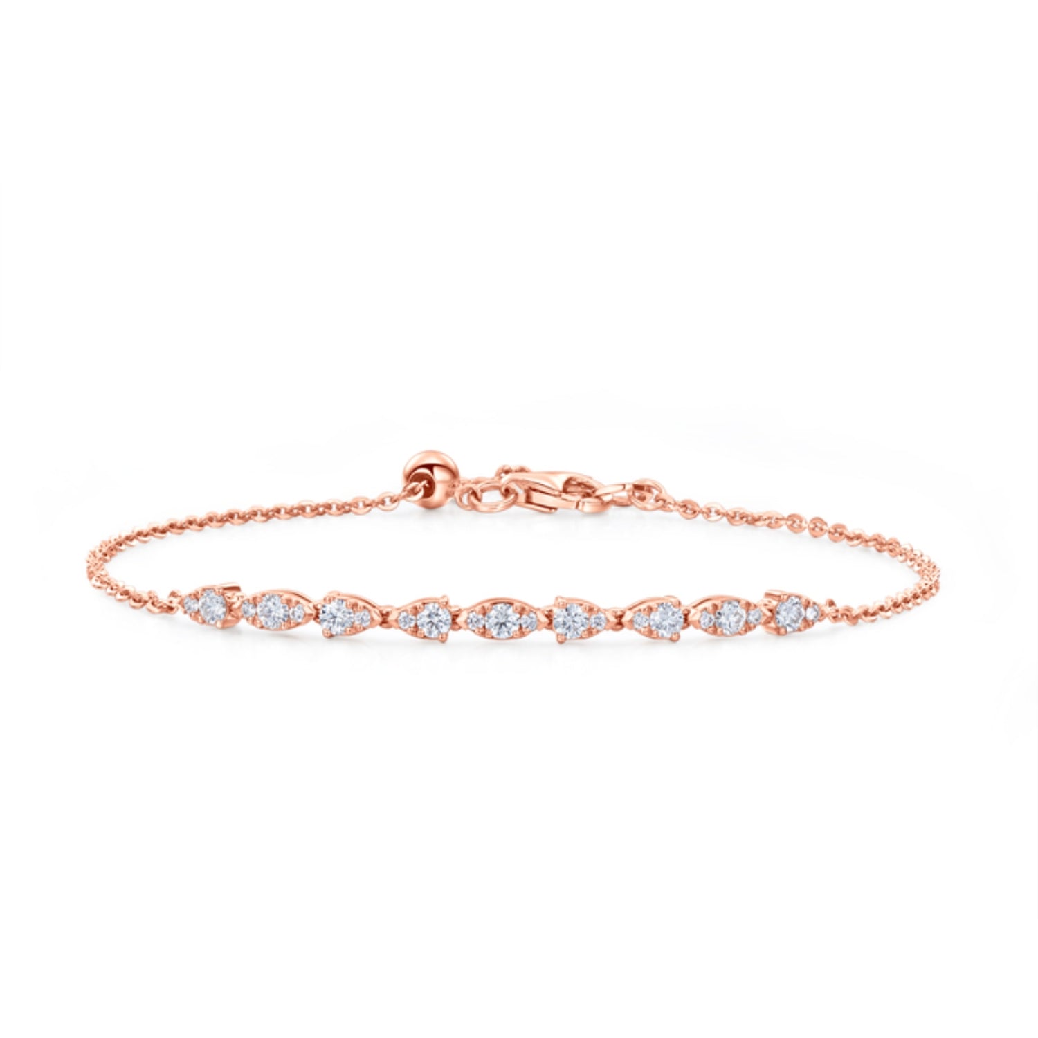 Hearts On Fire Aerial Dewdrop Diamond Bracelet