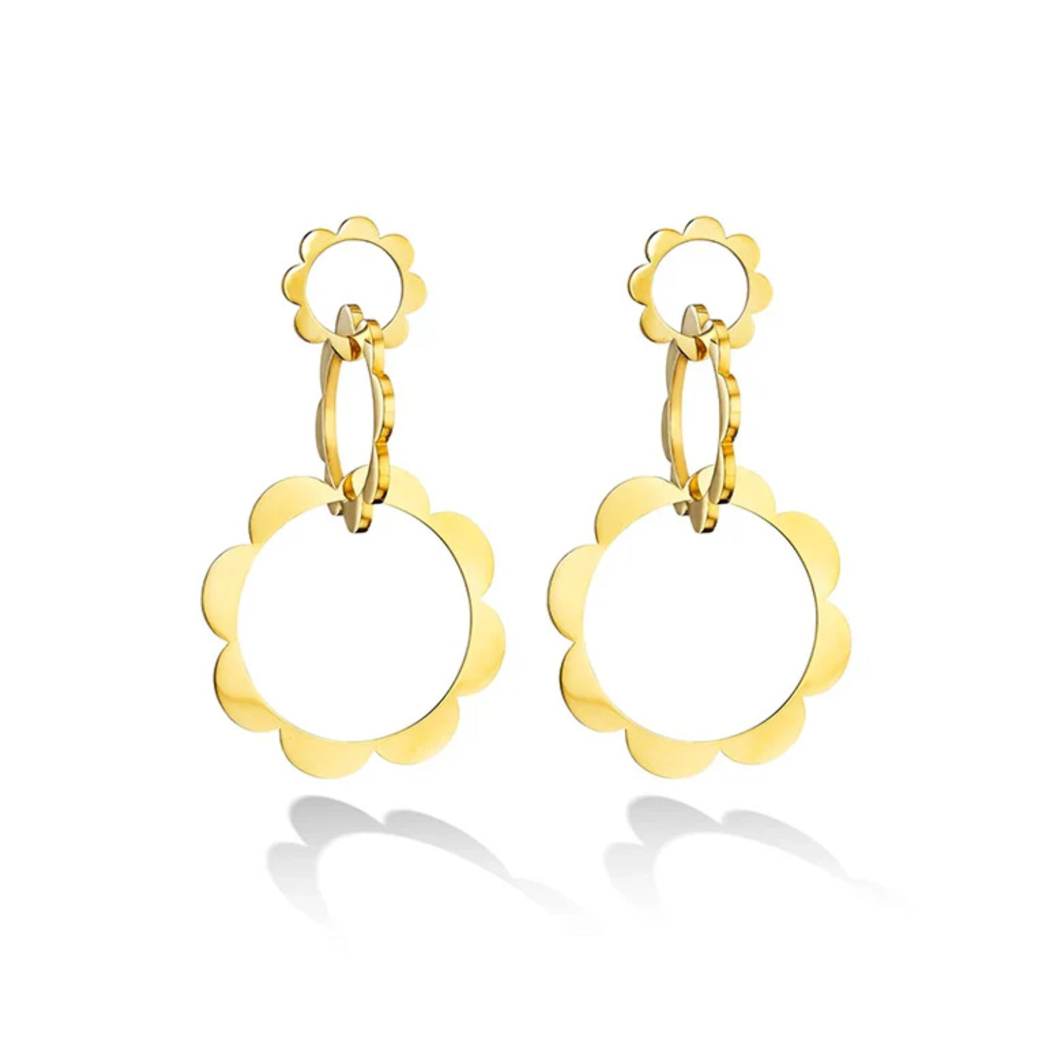 Cadar Design Trio Unity Drop Earrings