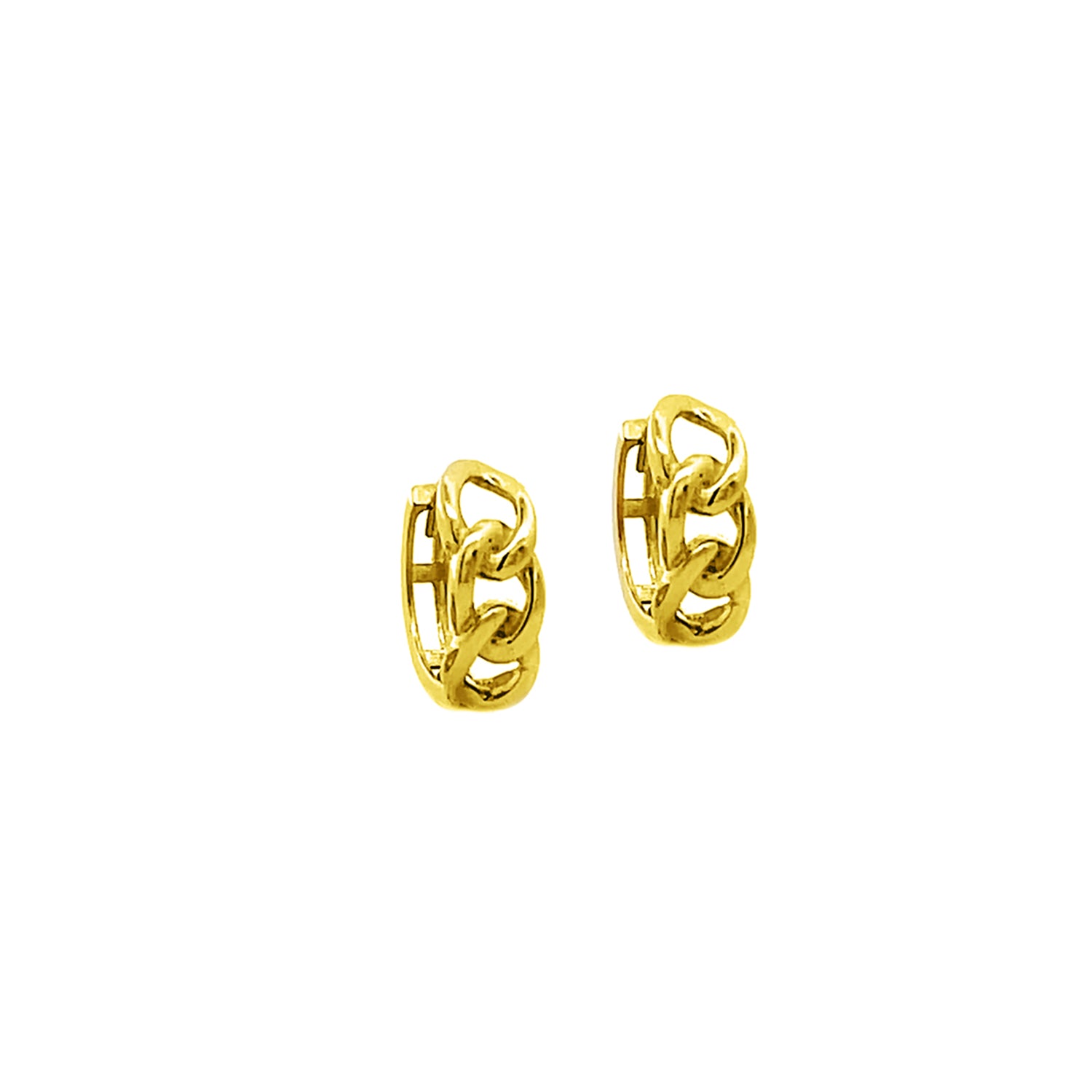 Chain Link Design Earrings