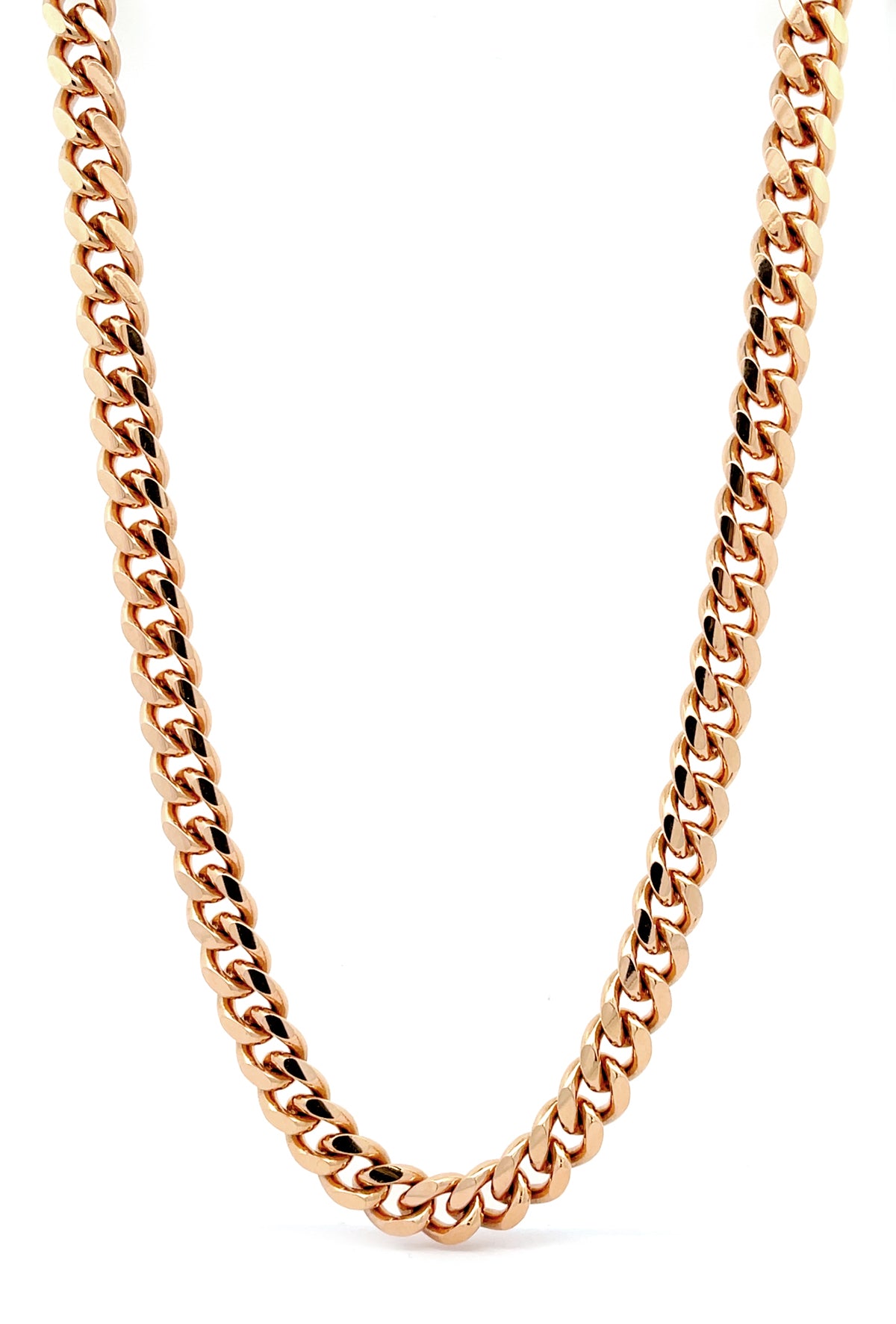 Flat cuban link on sale chain