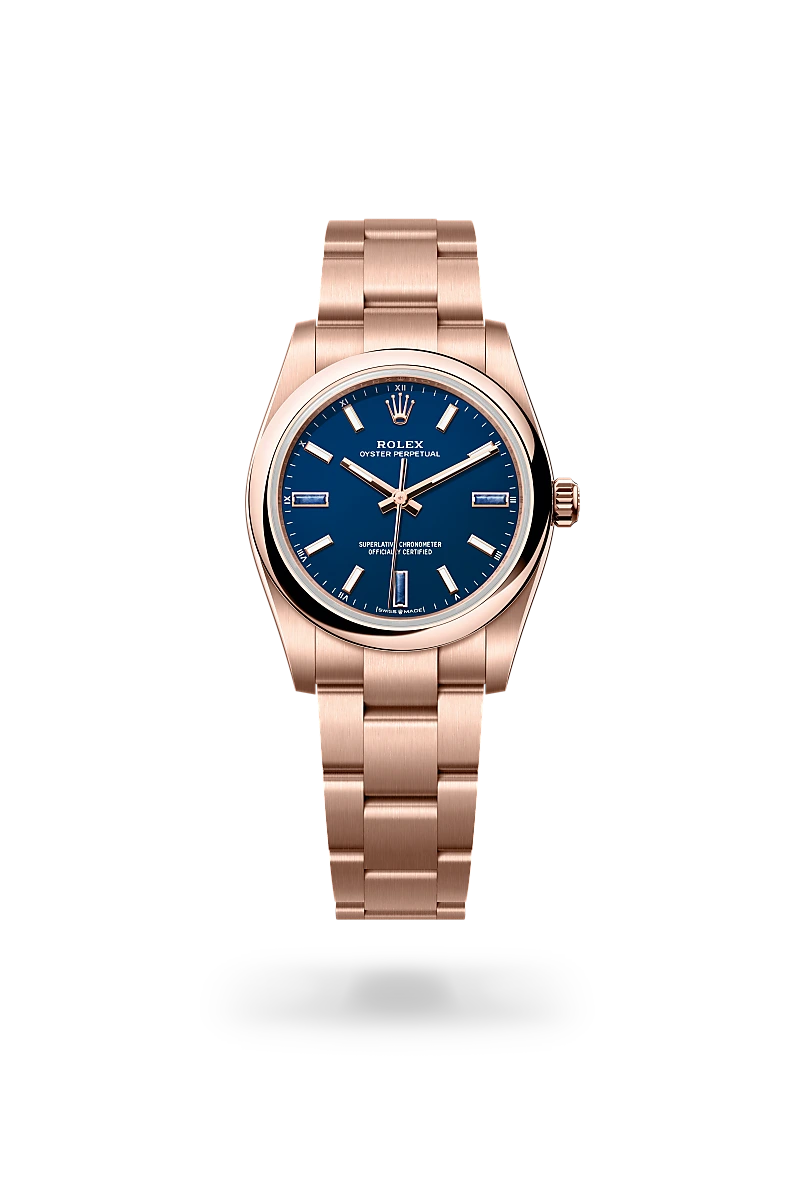 Rolex Oyster Perpetual 34 - Oyster, 34 mm, Everose gold