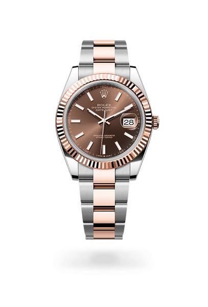 Rolex Datejust 41 Everose Rolesor - combination of Oystersteel and