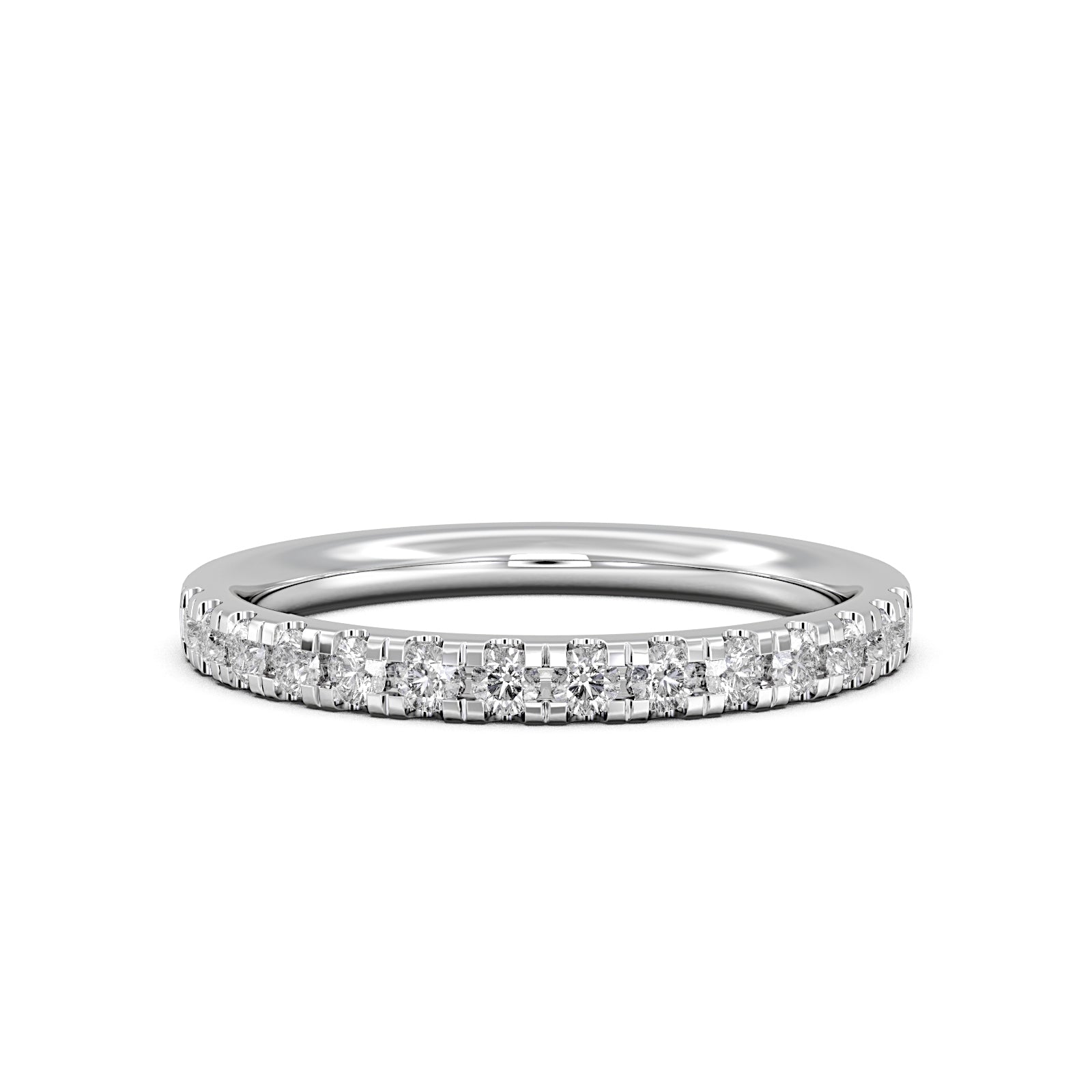 Howard Blair 2 Half Eternity Diamond Wedding Band (0.28cttw)