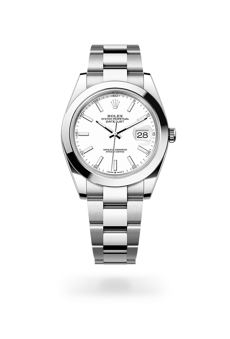 rolex datejust in oystersteel, m126300-0005 - howard fine jewellers