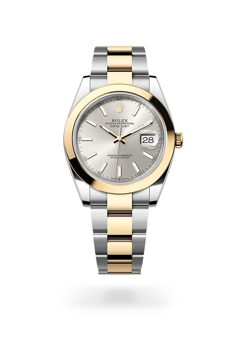 rolex datejust in yellow rolesor, m126303-0001 - howard fine jewellers