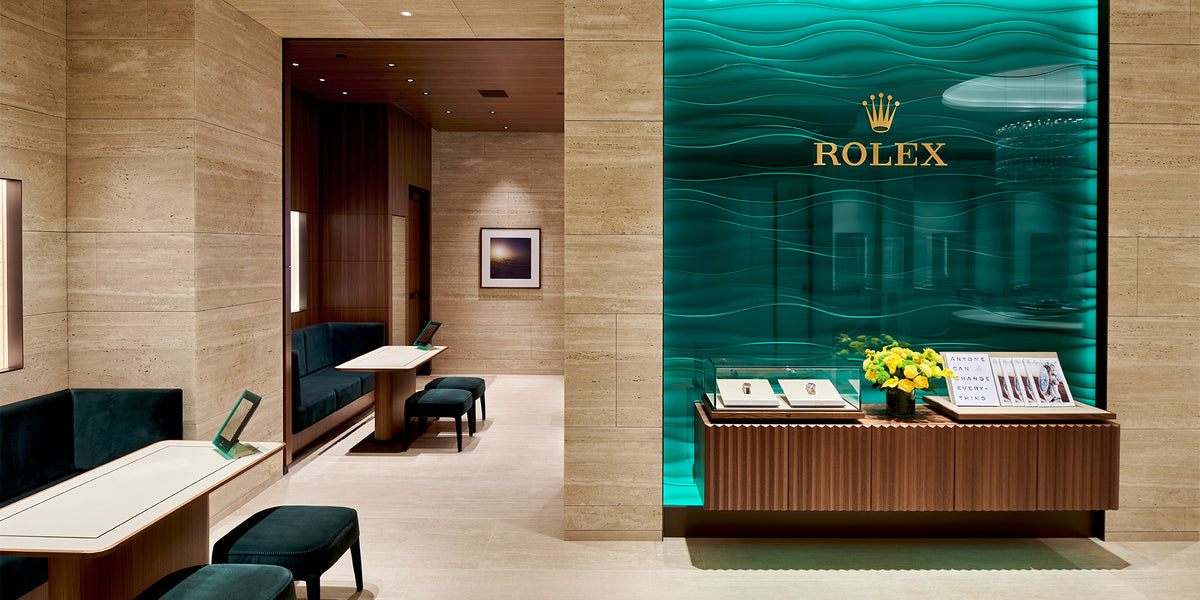 Interior view of a Rolex Authorized Dealer