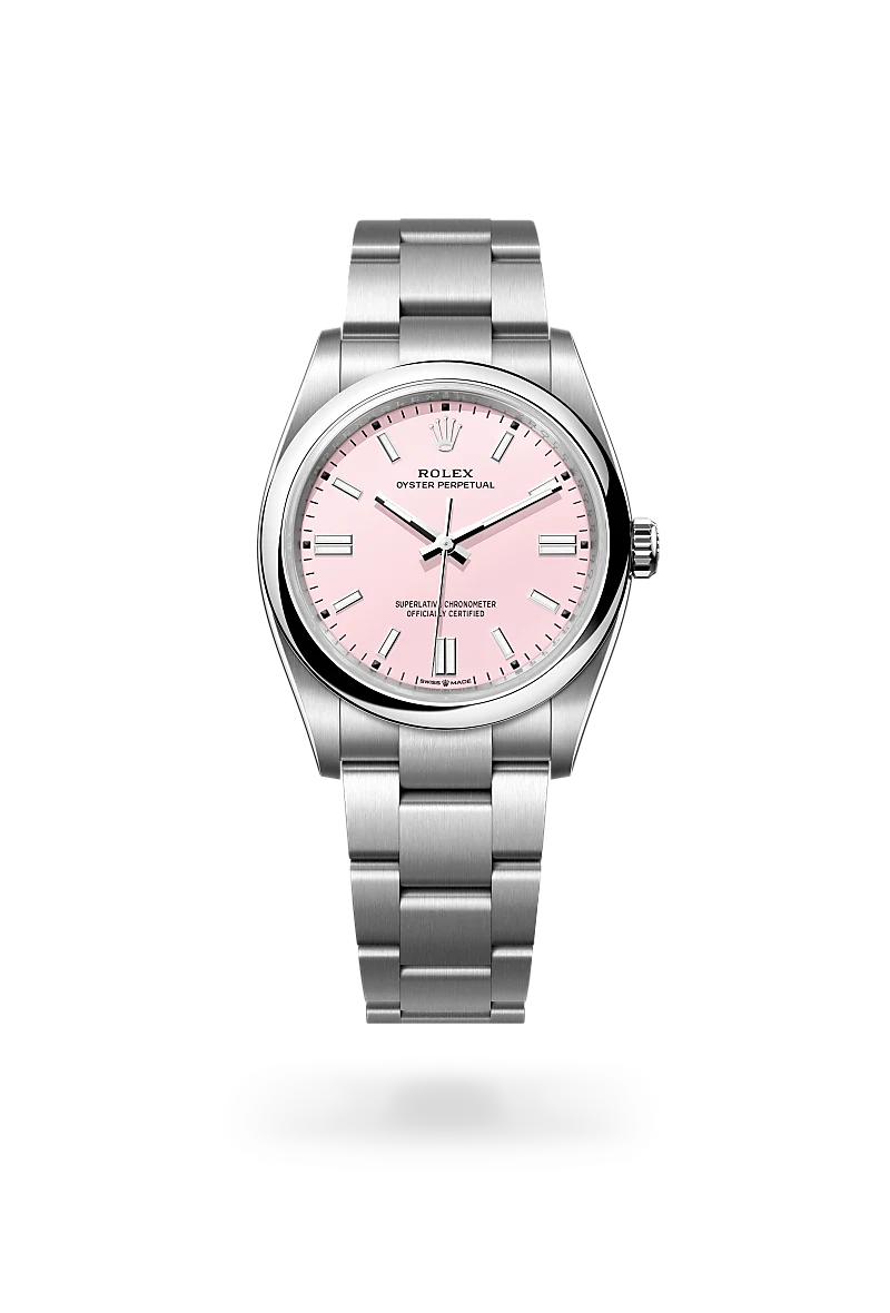 rolex oyster perpetual in oystersteel, m126000-0008 - howard fine jewellers