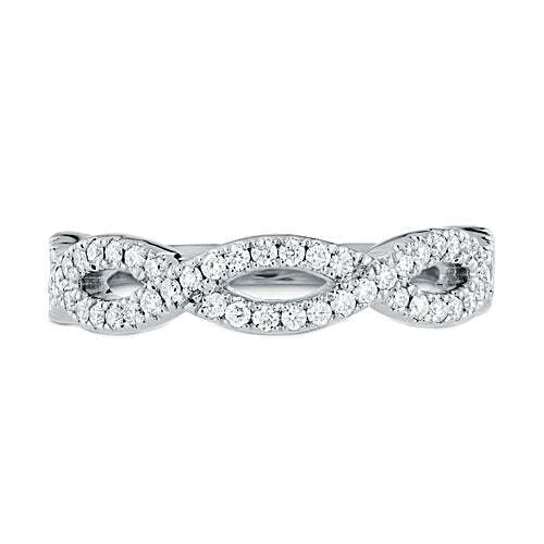 Video Thumbnail: Hearts on Fire Destiny Twist Diamond Band