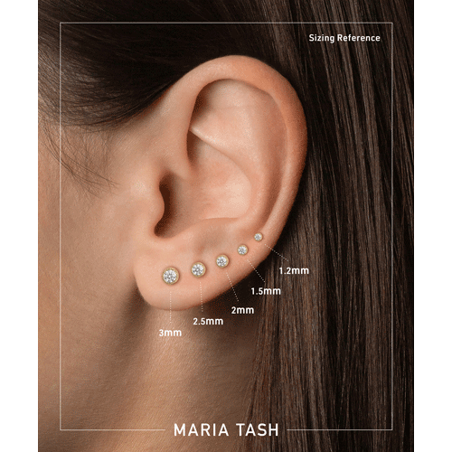 2.5 mm diamond earrings deals