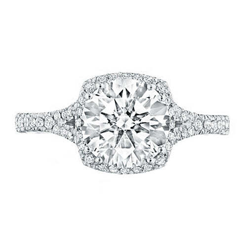 Video Thumbnail: Dantellasplitshankplat - Tacori Dantela Split Shank Engagement Ring