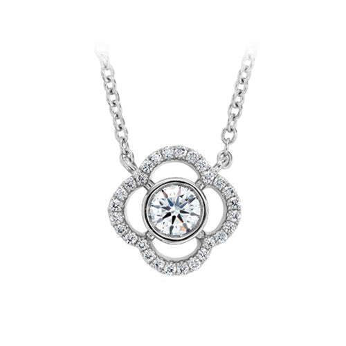 Video Thumbnail: Hearts on Fire Signature Petal Bezel Diamond Pendant