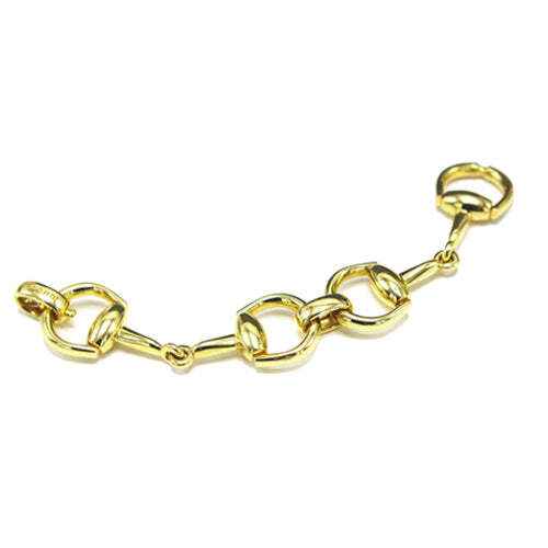 Video Thumbnail: Pre-owned Gold Gucci Horsebit Bracelet