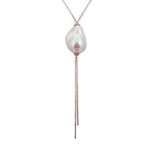 Video Thumbnail: Baroque Lariat Necklace