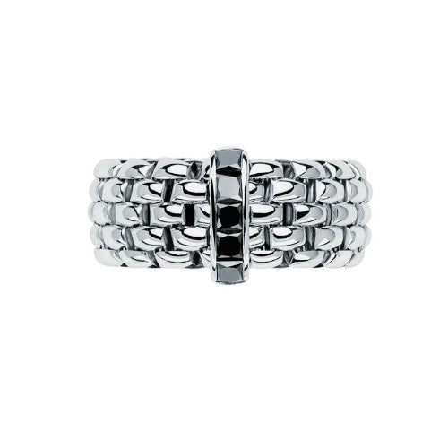 FOPE Panorama Collection Flex'it  Black Diamond Ring