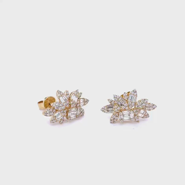 New design stud on sale earrings