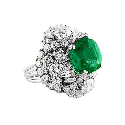 Video Thumbnail: Estategreen - Pre-owned Emerald Cluster Ring