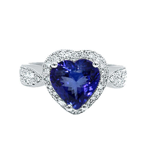 Video Thumbnail: Estatetanz - Pre-owned Heart Tanzanite Ring