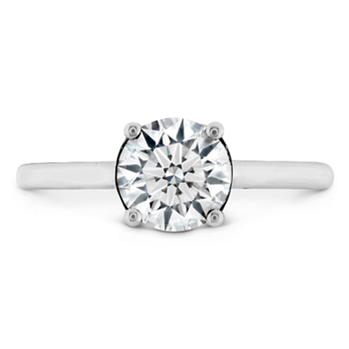 Hearts On Fire Sloane Silhouette Engagement Ring