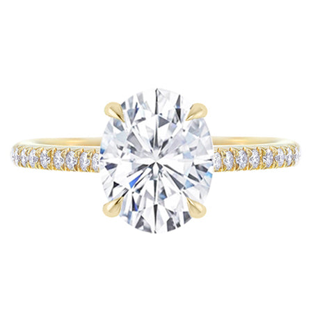 OVAL DIAMOND ENGAGEMENT RING Howard Fine Jewellers is your Ottawa engagement rings and custom engagement rings expert.