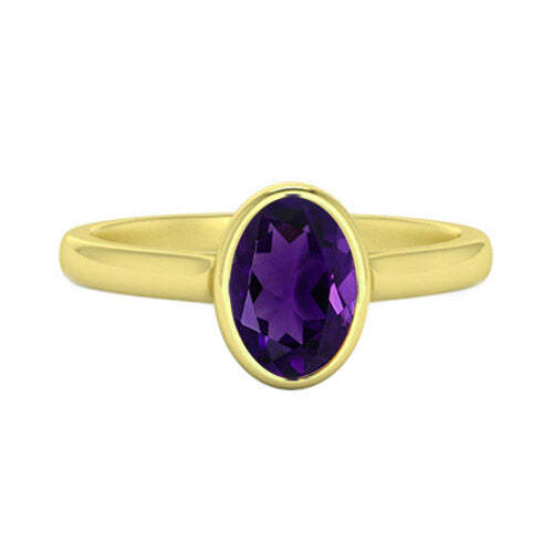 Video Thumbnail: Revisedgemam - Oval Bezel Gemstone Satin Ring