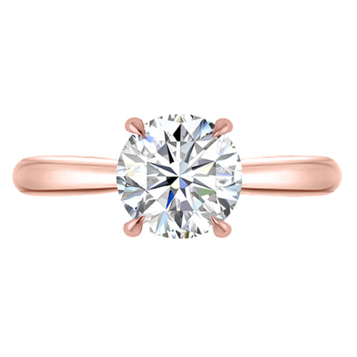 HOWARD Line Stella Diamond Round Solitaire Engagement Ring