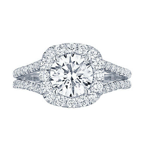 Video Thumbnail: Tacplat - Tacori Petite Crescent Split Shank Engagement Ring